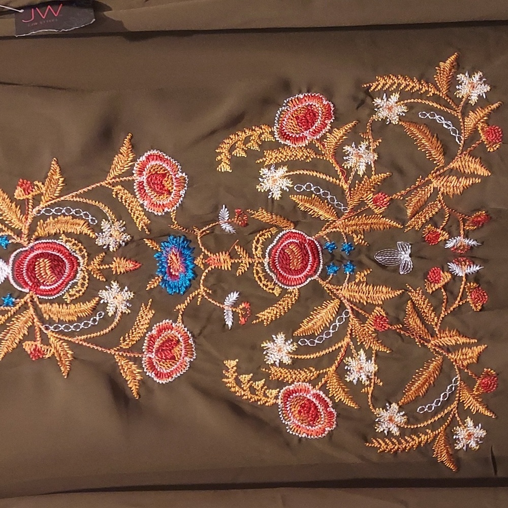 JW Style Embroiderd Dress NWT - Picture 2 of 9